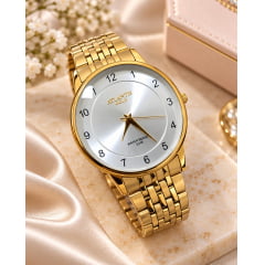 Relógio Banhado a Ouro Atlantis Gold G35233