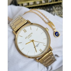 Relógio Banhado a Ouro Atlantis Gold G6222AK2
