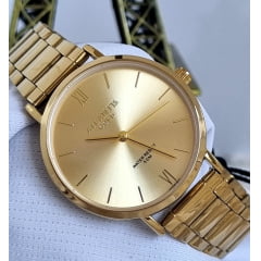 Relógio Banhado a Ouro Atlantis Gold G6222PD