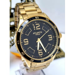 Relógio Banhado a Ouro Atlantis Gold G80071