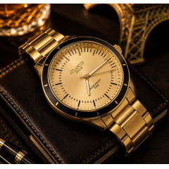 Relógio Banhado a Ouro Atlantis Gold G80075 