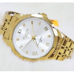 Relógio Banhado a Ouro Atlantis Gold G8029