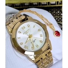 Relógio Banhado a Ouro Atlantis Gold G8029K2 Relógio Banhado a Ouro Atlantis Gold G8029K2