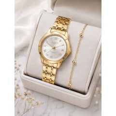 Relógio Banhado a Ouro Atlantis Gold G8029K6