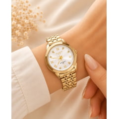 Relógio Banhado a Ouro Atlantis Gold G8029P