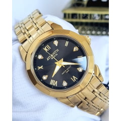 Relógio Banhado a Ouro Atlantis Gold G8029PP