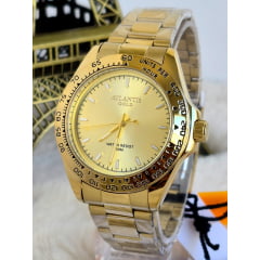 Relógio Banhado a Ouro Atlantis Gold G8089DD Relógio Banhado a Ouro Atlantis Gold G8089DD