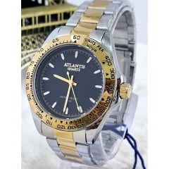 Relógio Banhado a Ouro Atlantis Gold G8089MP Relógio Banhado a Ouro Atlantis Gold G8089MP