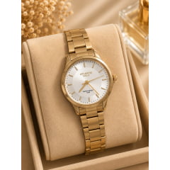 Relógio Banhado a Ouro Atlantis Gold W2002 P