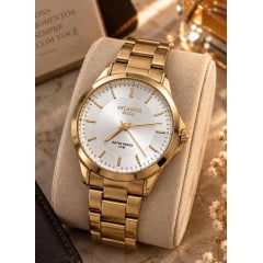 Relógio Banhado a Ouro Atlantis Gold W2002 P Relógio Banhado a Ouro Atlantis Gold W2002 P