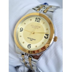 Relógio Banhado a Ouro Atlantis Gold W3171MC