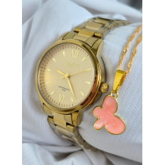 Relógio Banhado a Ouro Atlantis Gold W80021