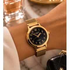 Relógio Banhado a Ouro Atlantis Gold W8117