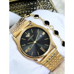 Relógio Banhado a Ouro GA001 Relógio Banhado a Ouro GA001