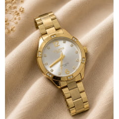 Relógio Dourado Altantis B8114DB Relógio Dourado Altantis B8114DB