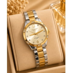 Relógio Dourado Altantis B8114MD