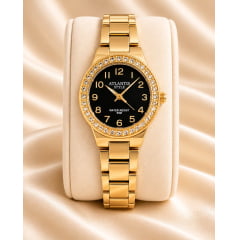 Relógio Feminino Altantis Dourado W9014DP Relógio Feminino Altantis Dourado W9014DP