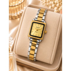Relógio Feminino Altantis Prata W8115MD