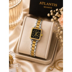 Relógio Feminino Altantis Prata W8115MP
