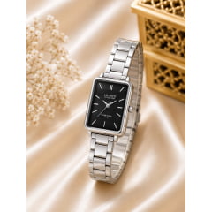 Relógio Feminino Altantis Prata W8116PP