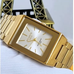 Relógio Feminino Atlantis Dourado G3256BL