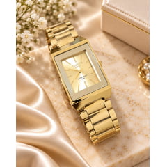 Relógio Feminino Atlantis Dourado G3256DL