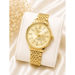 Relógio Feminino Atlantis G8059 Dourado