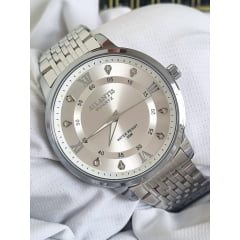 Relógio Feminino Atlantis G8069 Prata Algarismo Romano Relógio Feminino Atlantis G8069 Prata Algarismo Romano