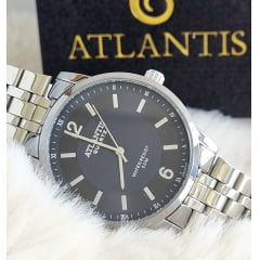 Relógio Feminino Atlantis Gold G3462 Prata