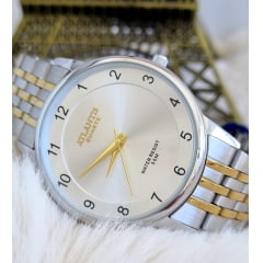Relógio Feminino Atlantis Prata G3523 Misto Numero
