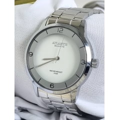 Relógio Feminino Prata Altantis G3508P