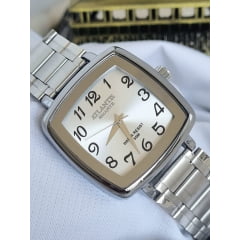 Relógio Feminino Prata Atlantis G3503PN