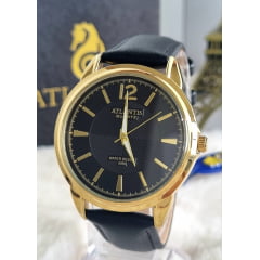 Relógio Masculino Atlantis em Couro A8039