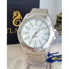 Relógio Masculino Atlantis Prata A3482PB