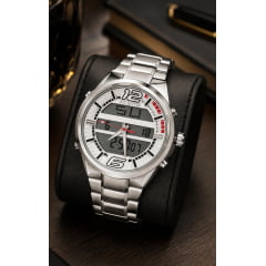 Relógio Masculino Atlantis Prata A80361