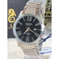 Relógio Masculino Atlantis Prata G3313PP