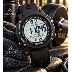 Relógio Masculino Atlantis Silicone A8026 Relógio Masculino Atlantis Silicone A8026