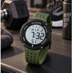 Relógio Masculino Atlantis Silicone g8112 Relógio Masculino Atlantis Silicone g8112