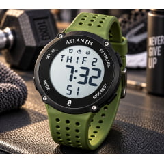 Relógio Masculino Atlantis Silicone g8112 Relógio Masculino Atlantis Silicone g8112