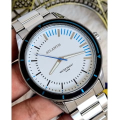 Relógio Prata Atlantis G8007