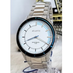 Relógio Prata Atlantis G8007