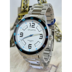 Relógio Prata Atlantis G8007N