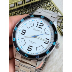 Relógio Prata Atlantis G8007N