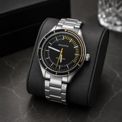 Relógio Prata Atlantis G8007PAA