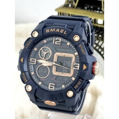 Relógio Smael 8055 Azul