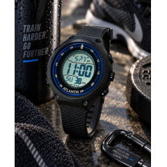 Reógio Atlantis Masculino Esportivo G8033P Reógio Atlantis Masculino Esportivo G8033P