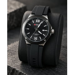 Relógio Masculino Preto Curren 8465