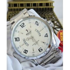 Relógio Masculino Dourado Pointer 6209 Relógio Masculino Dourado Pointer 6209