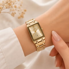Relógio Feminino Dourado 9263D Relógio Feminino Dourado 9263D