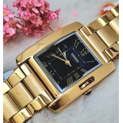 Relógio Feminino Dourado SKMEI 1284